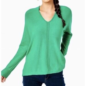 Lilly Pulitzer Sevie Dolman Sleeve Sweater, Size Medium Kelly‎ Green